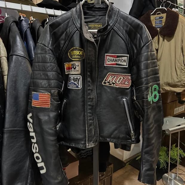 Vanson 레더 라이더 레이싱 자켓 42 사이즈