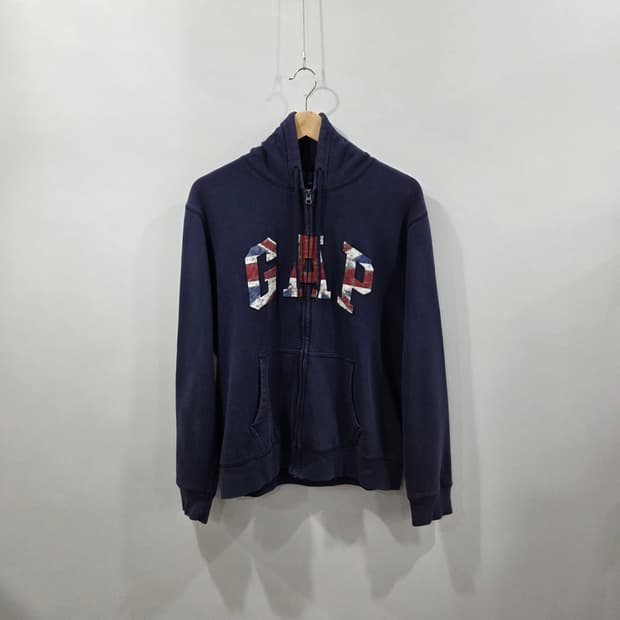 갭 네이비 후드집업 L