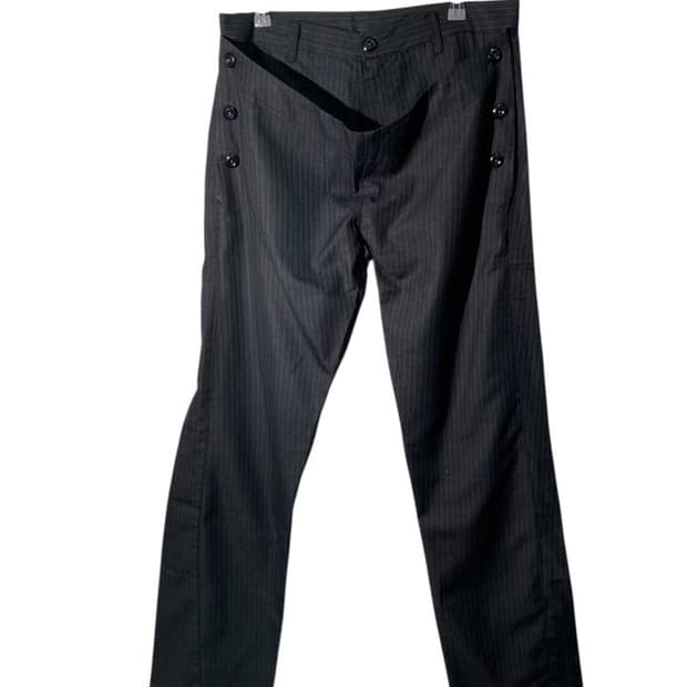 whos whos 스트라이프 워크 슬랙스