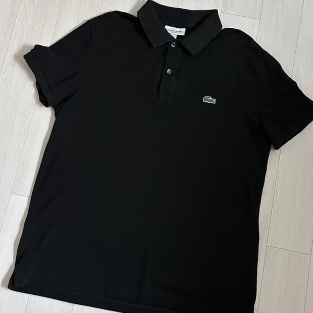 라코스테 네이비 폴로티 슬림핏 M