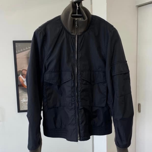 사스콰치패브릭스 봄버자켓 블루종 (꼼데가르송옴므, 이세이미야케,에이타)