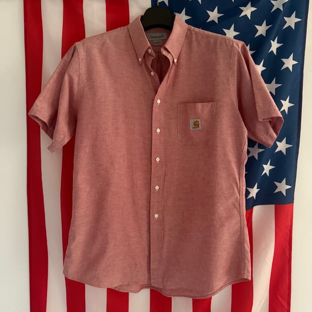 [L] 칼하트 carhartt 리메이크 반팔 셔츠 - 11