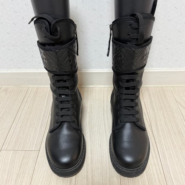 펜디 레더부츠 37