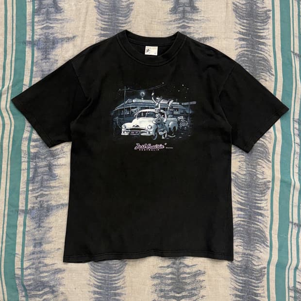 Gooses T-Shirts 올드카 반팔 티셔츠 [L]