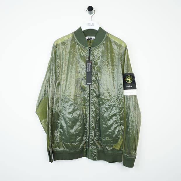 스톤아일랜드 봄버자켓 바람막이 사이즈L