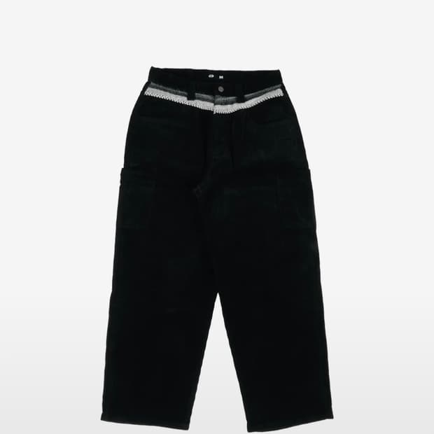 Frontier Corduroy Pants Black 이알티알 코듀로이 