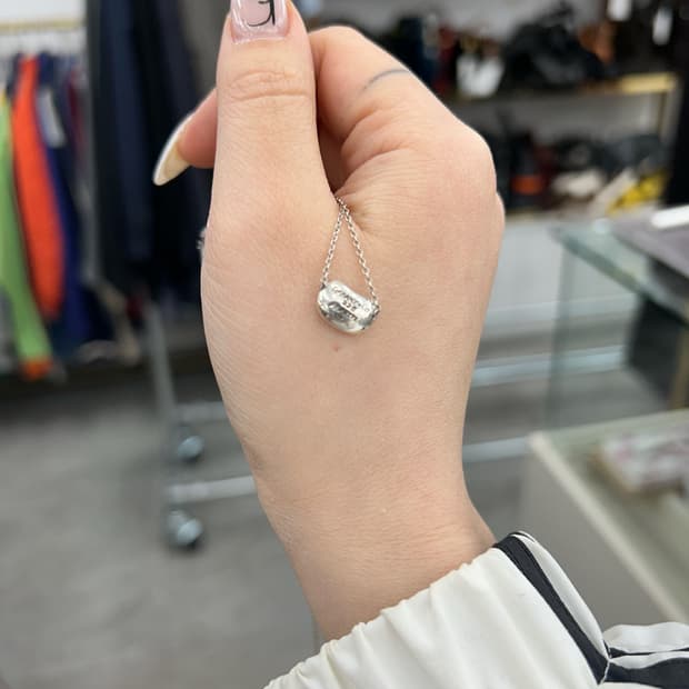 티파니 미니빈 목걸이 92.5실버