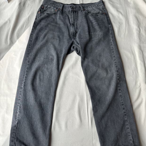 리바이스 555 96 릴렉스 스트레이트 데님팬츠 36