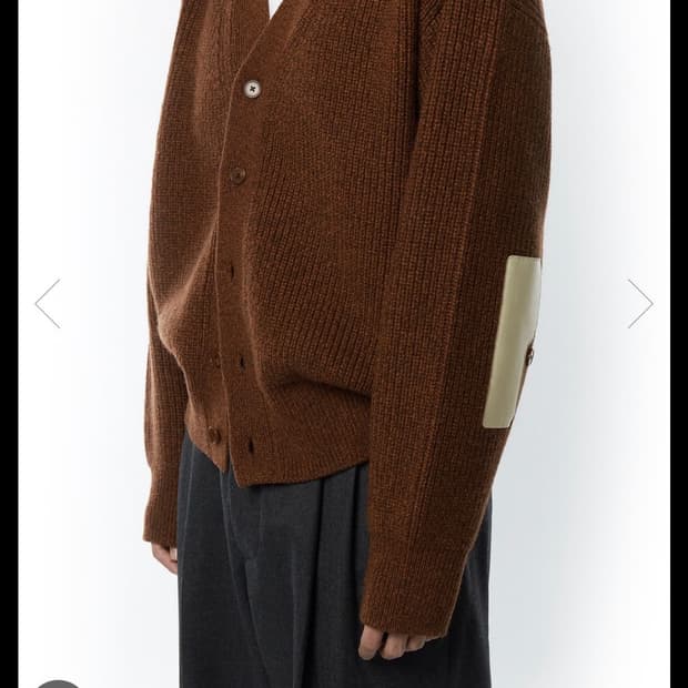 이얼즈어고 가디건 브라운 m