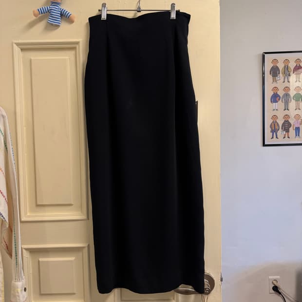 허리끈레이스 스커트