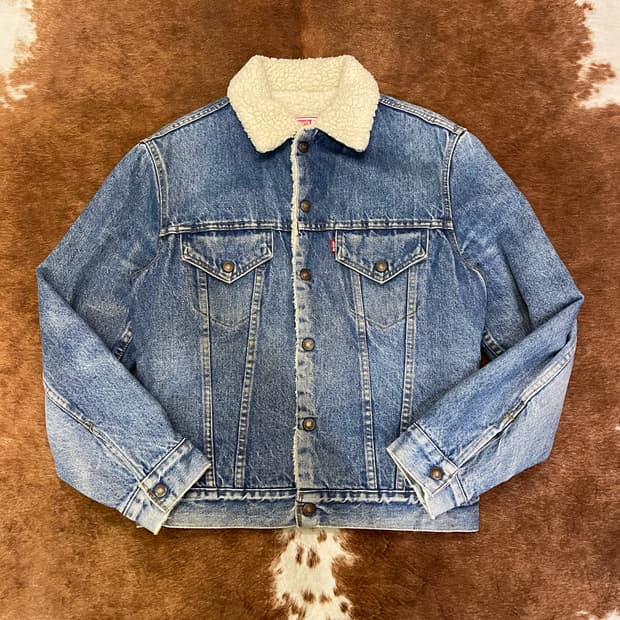80~90s LEVI'S 쉐르파 트러커 자켓