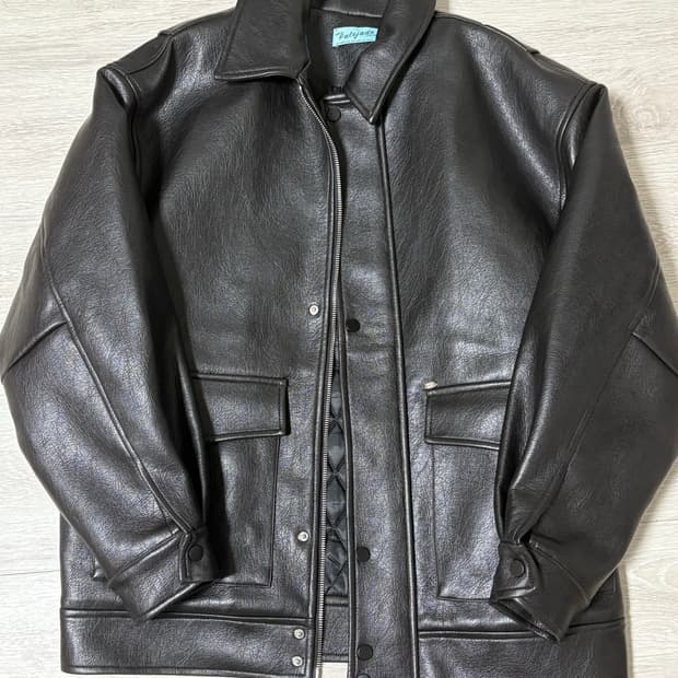 페일제이드 오버핏 레더자켓