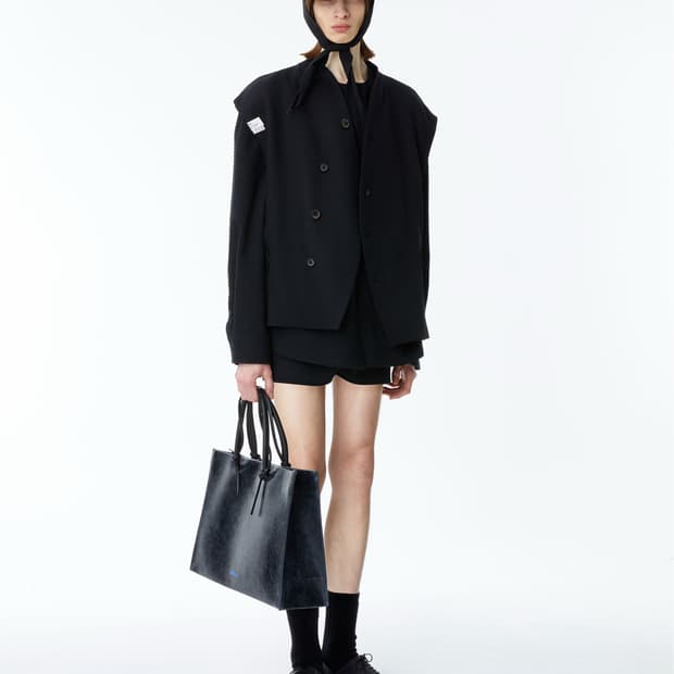 아더에러 24ss Aete 베스트 블랙 XL