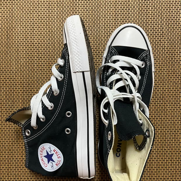 컨버스 올스타 하이 블랙 245