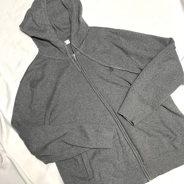 빈폴니트후드집업