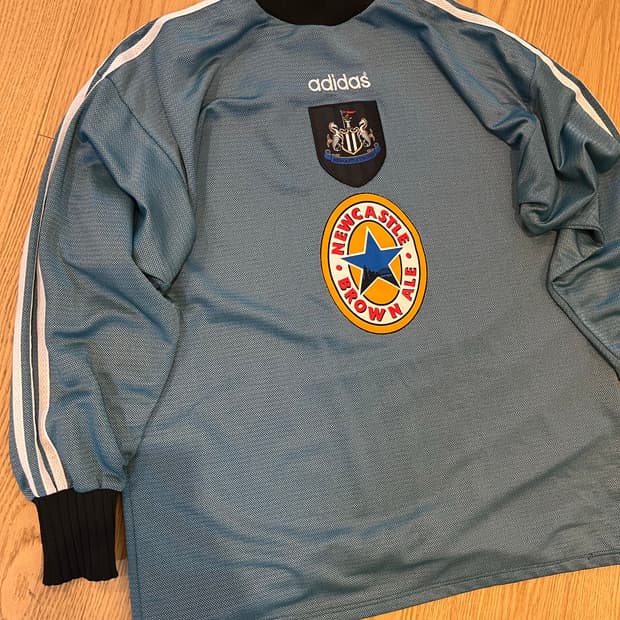 빈티지 아디다스 뉴캐슬 키퍼 져지