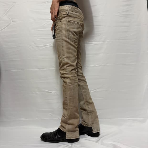 Marithe Francois Girbaud Distressed Jean