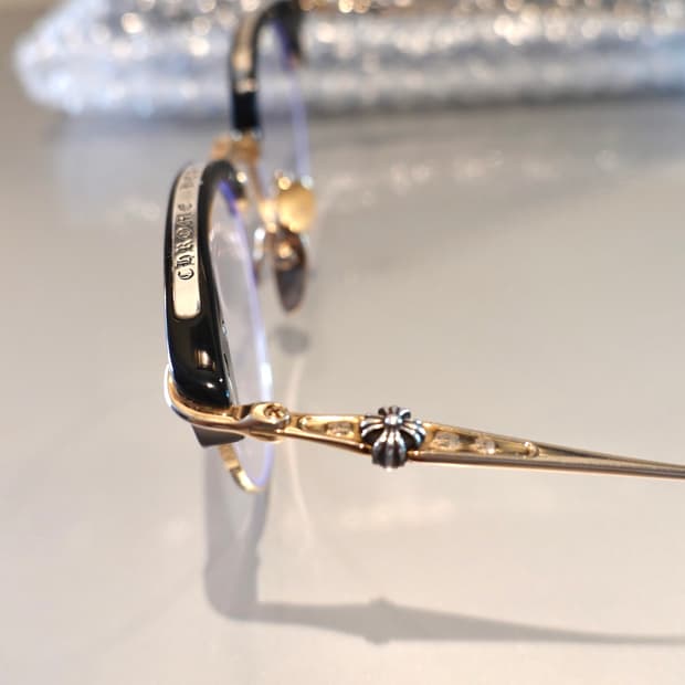 크롬하츠 슬런트레딕션2 블랙/골드