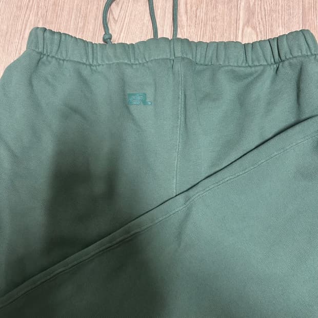 ERL 스웨트팬츠 그린 m