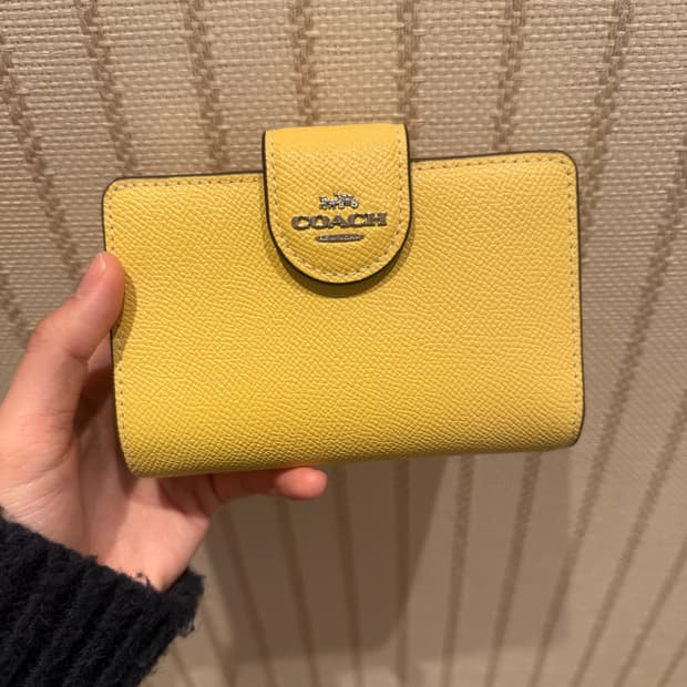 미국 코치 지갑 새거