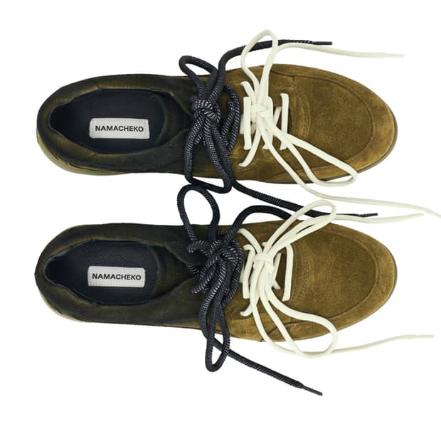 나마체코 오스터리 스니커 스프레이드 모스그린