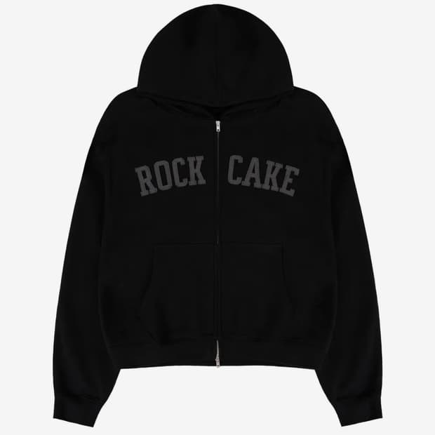 락케이크 아치 로고 후드집업 블랙 m ⭐️