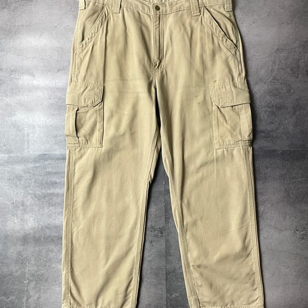 CARHARTT 칼하트 빈티지 베이지 카고 팬츠