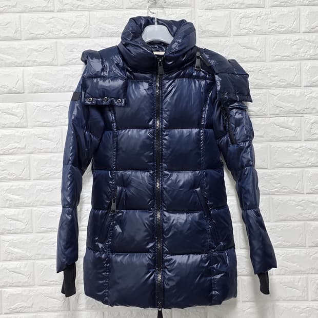 택포_ SAM 뉴욕 구스다운 유광패딩 코트