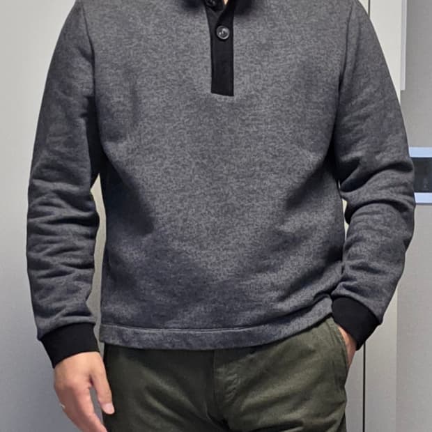 휴고보스(Hugo Boss) 반집업 폴라티 (XL) 100~105