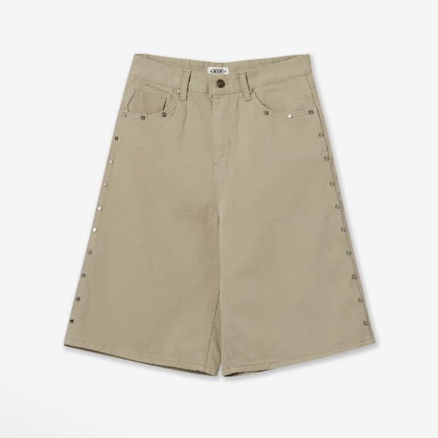 에이이에이이 aeae 스터드 베이지 쇼츠 반바지 1