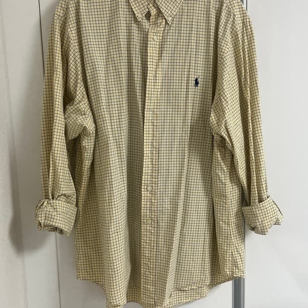 폴로 체크 셔츠 