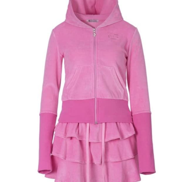 베이비메탈클럽 코튼캔디 벨루어 스커트 핑크 베메클