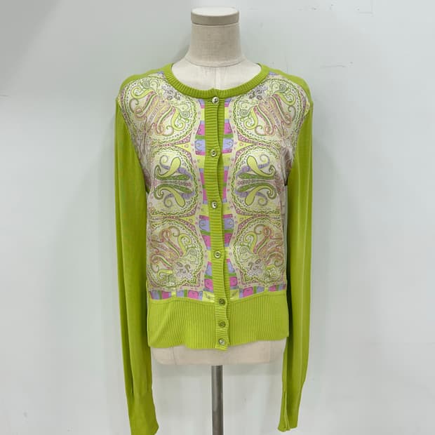 에트로 실크 혼방 가디건