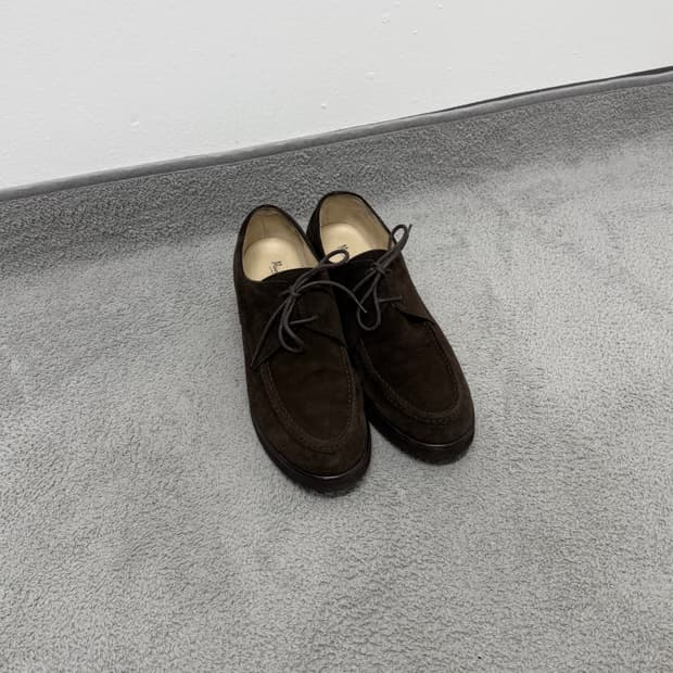 old Margaret Howell moc toe mid heel