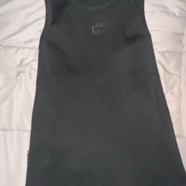 헤비 골지 머슬핏 슬리브리스 나시 M