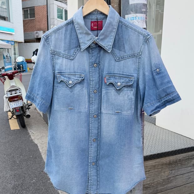 Levis JPN type-1 denim short sleeve 셔츠 
