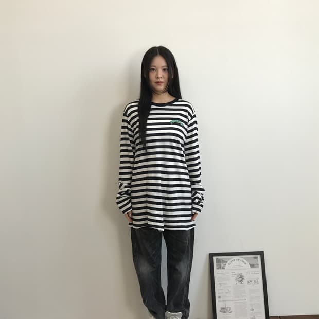 Punyus Stripe Long Sleeve Tee