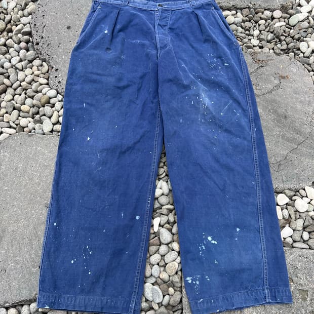 (33인치)FADED OLD FRENCH WIDE 빈티지프렌치워크팬츠