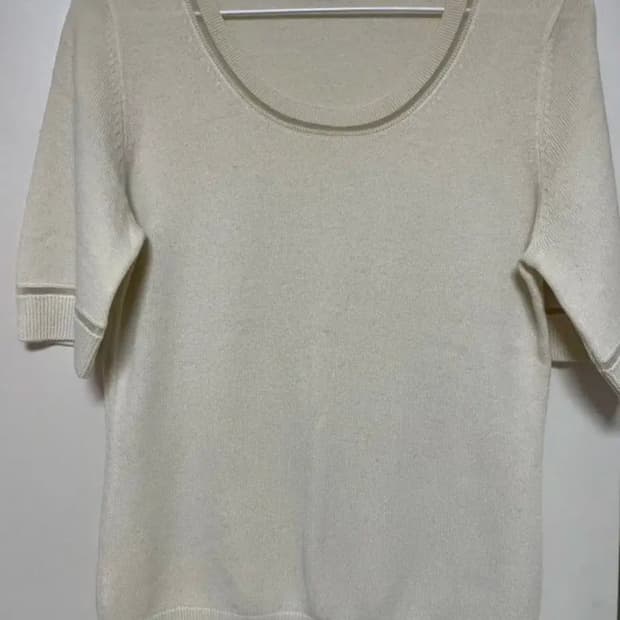 라코스테 여성 니트 셔츠 100% 캐시미어