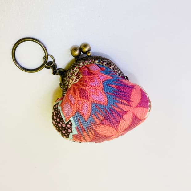 핸드메이드 복조리 코인지갑 키링