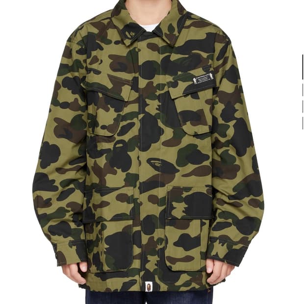 BAPE 베이프 카모 자켓 160 사이즈 (여성 44-55)