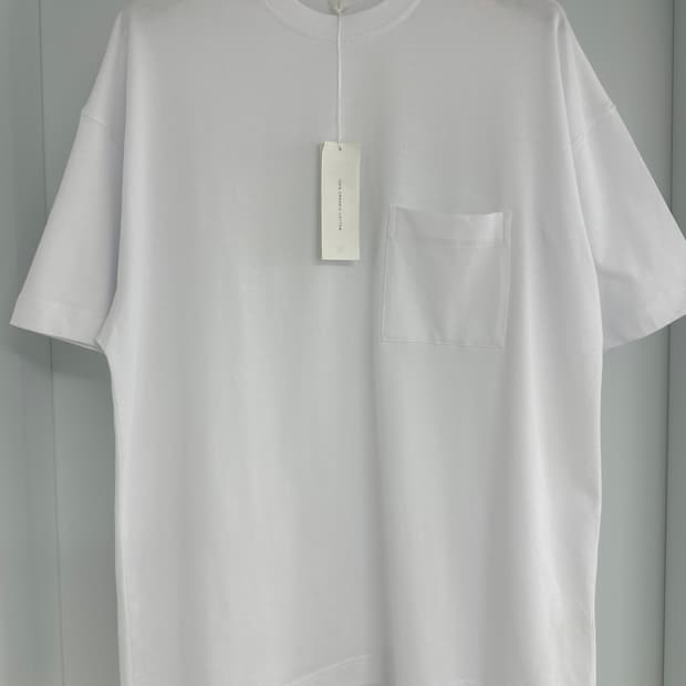 [아르켓] 남성 화이트 기본 반팔