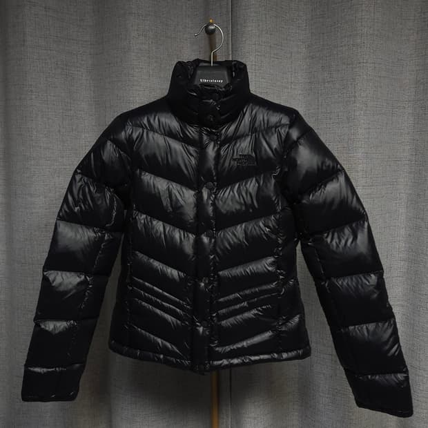 M ) 노스페이스 여성 글로시 구스 패딩