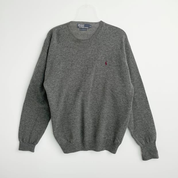 F2 폴로 랄프로렌  라운드넥 울 니트 스웨터 100-103사이즈