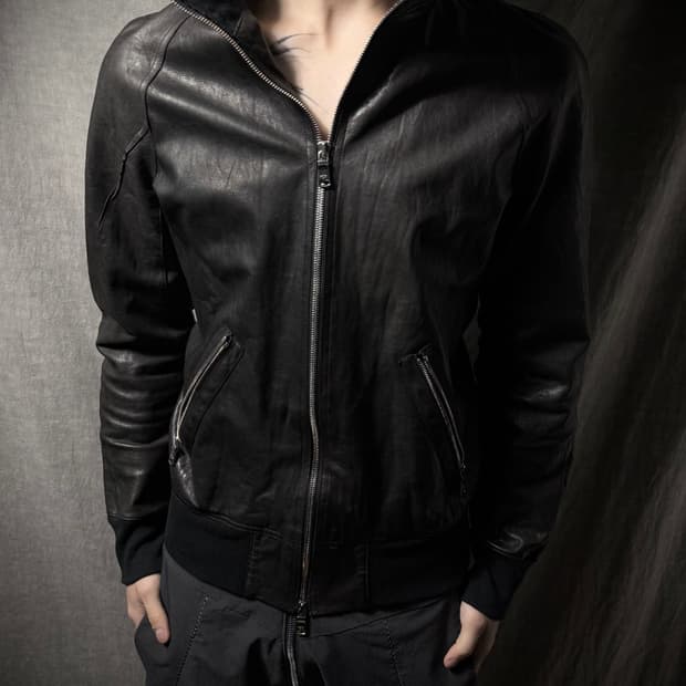 WJK Cow Leather Jacket  