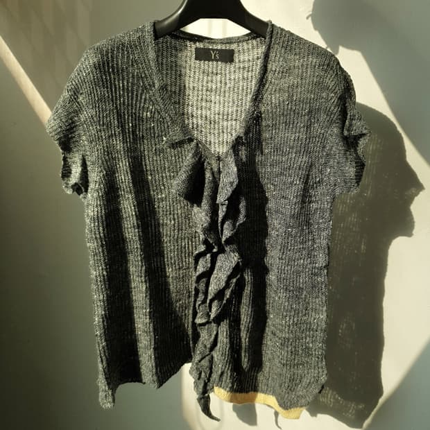 Y's linen knit by Yohji Yamamoto
