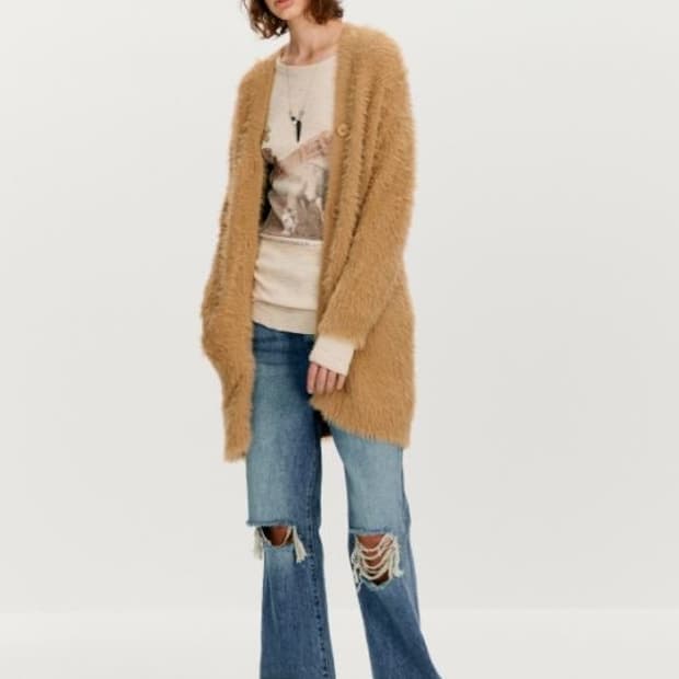 더오픈프로덕트 롱 가디건