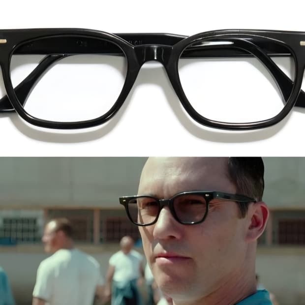 [50-23] 빈티지 크리스 옵티컬 얀크 YANK 블랙 안경테 1