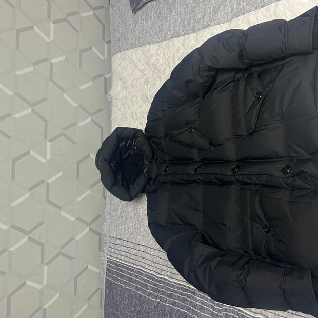 XL)이스트로그 라프 패딩 블랙