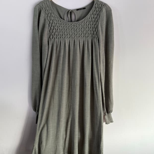 Raybeams 비즈 니트 원피스